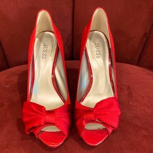 Guess Peep Toe Heels